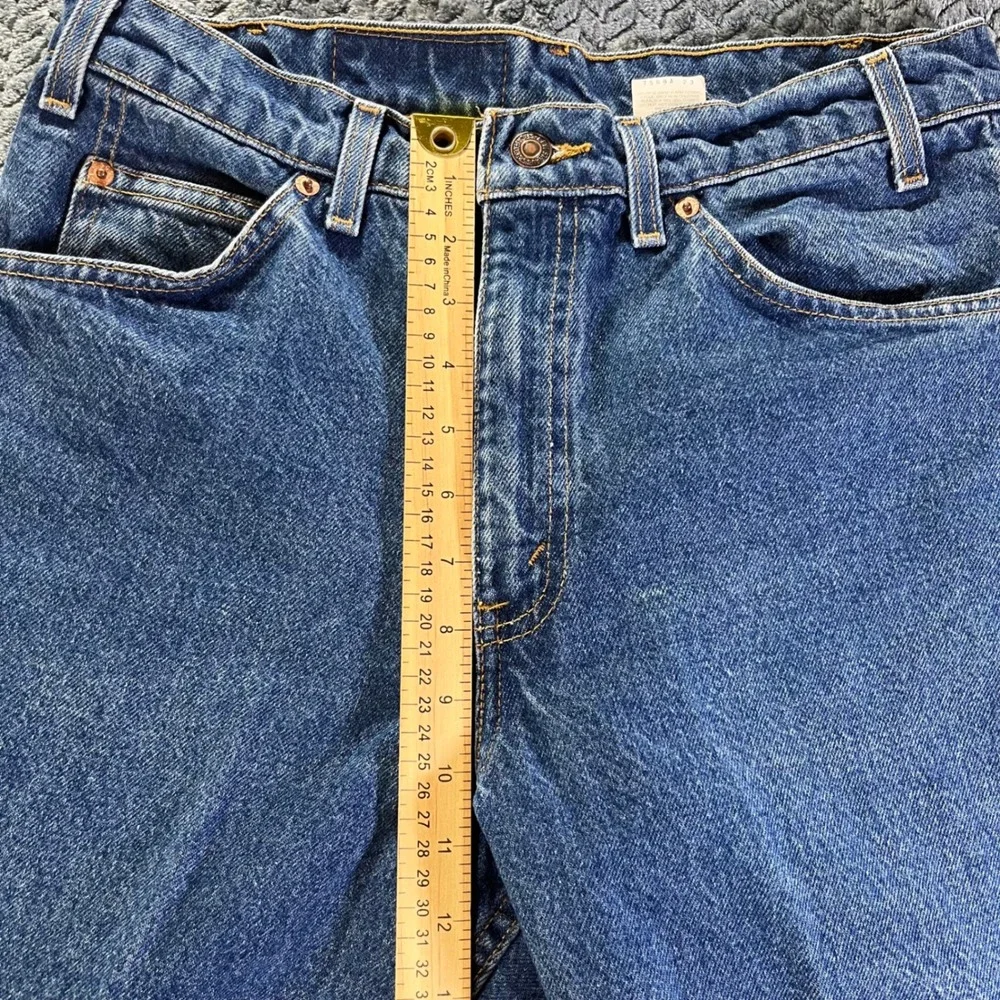 Levi Strauss 550 Orange Tab men's Relaxed Fit Tapered Leg‎ Blue Denim W32 L30